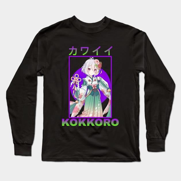 Kokoro Princess Connect Long Sleeve T-Shirt by IainDodes